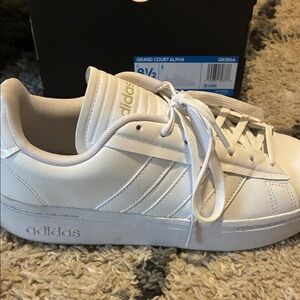 Adidas Grand Court Alpha White Sneakers